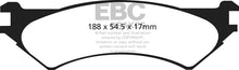 Load image into Gallery viewer, EBC Greenstuff 6000 Series Rear Brake Pads for Ford E-350, E-250, and F-150 - Part No. ebcDP61787
