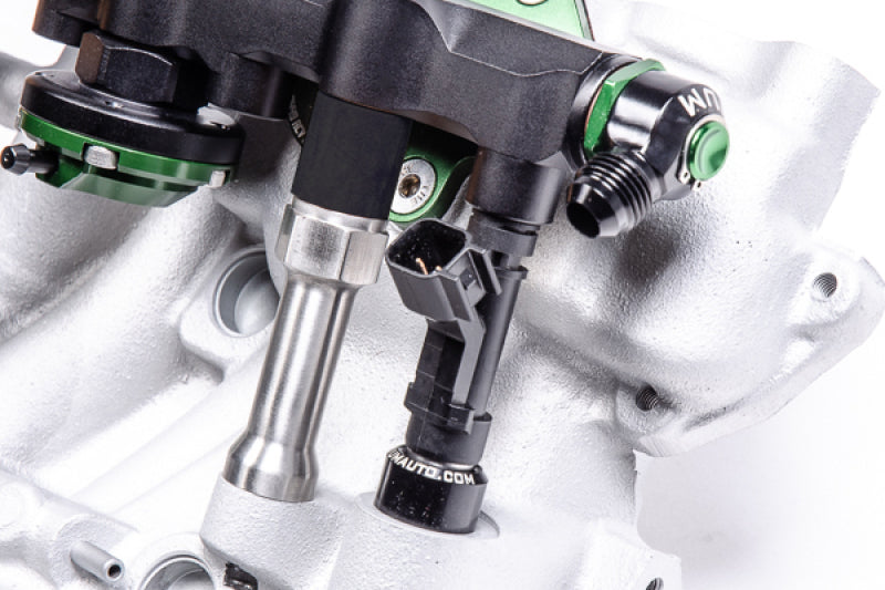 Radium Engineering Mazda 13B-Rew Secondary Top Feed Conversion Fuel Rail - High Flow Aluminum for Rotary Engines