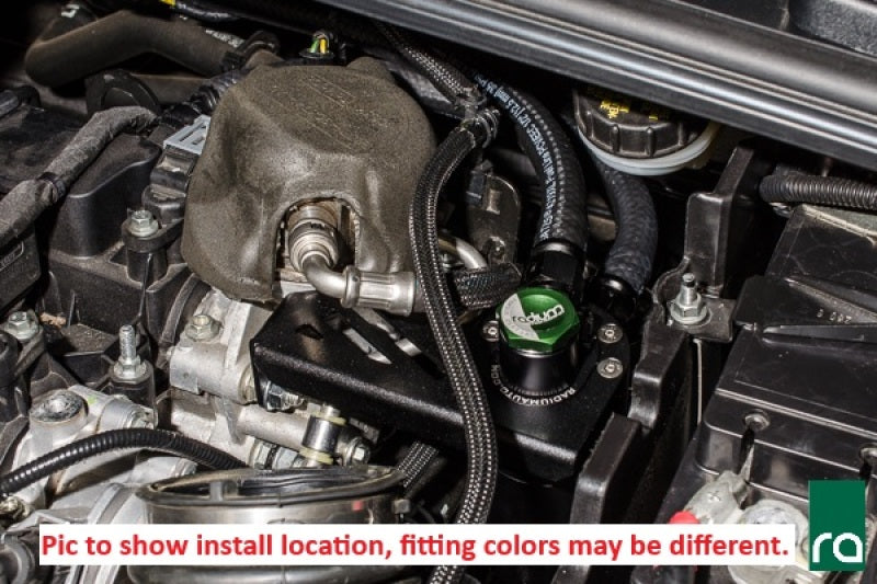 Radium Engineering 15-18 Ford Focus ST Catch Can Kit with Fluid Lock
