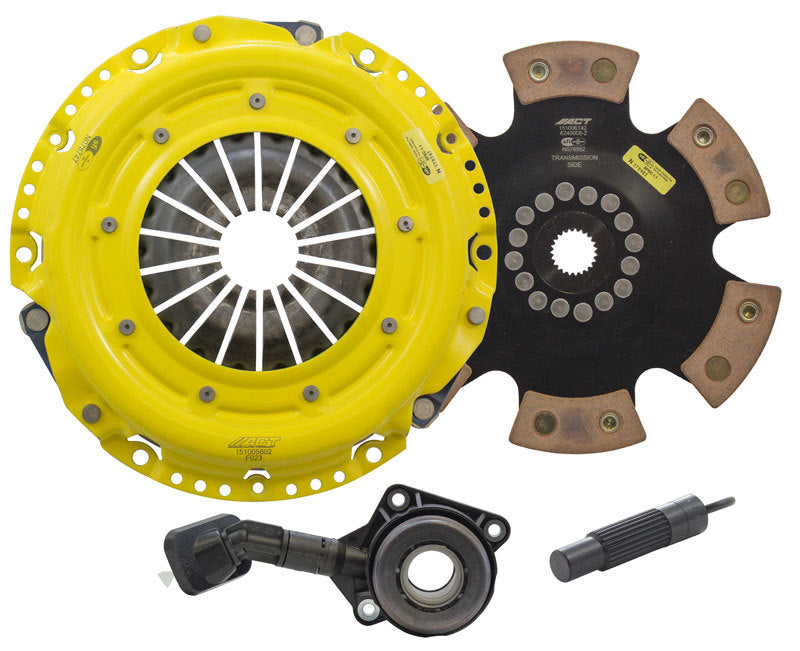 ACT Heavy Duty HD/Race Rigid 6 Pad Clutch Kit for Ford Focus 2013-2015