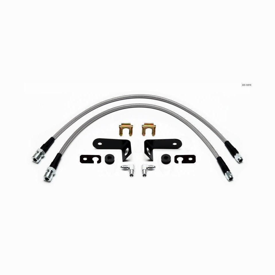 Wilwood Flexline Kit for Honda CR-Z 2011 and Up - Front Brake Line Replacement Part #wil220-12016