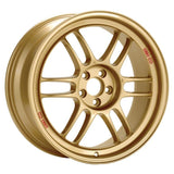 Enkei RPF1 17x9 Inch Gold Alloy Wheel for Mazda RX8 - 5x114.3 Bolt Pattern, 45mm Offset