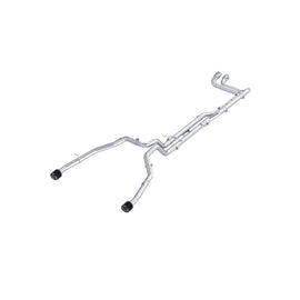 MBRP S51573CF Cat-Back Exhaust System for Ram 1500 RHO 3.0L HO with Dual Carbon Fiber Tips