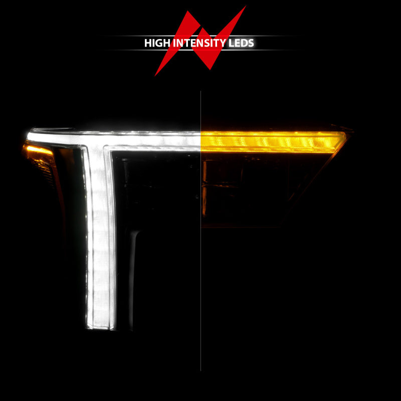 ANZO Z-Series Full LED Projection Headlight for 2022-2024 Toyota Tundra Passenger Side Replacement - Part Number ANZ111599X-R