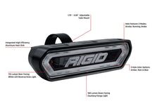 Load image into Gallery viewer, Rigid Industries Chase Tail Light Kit with Mounting Bracket * Amber LED Rear Facing Light for Off-Road Vehicles