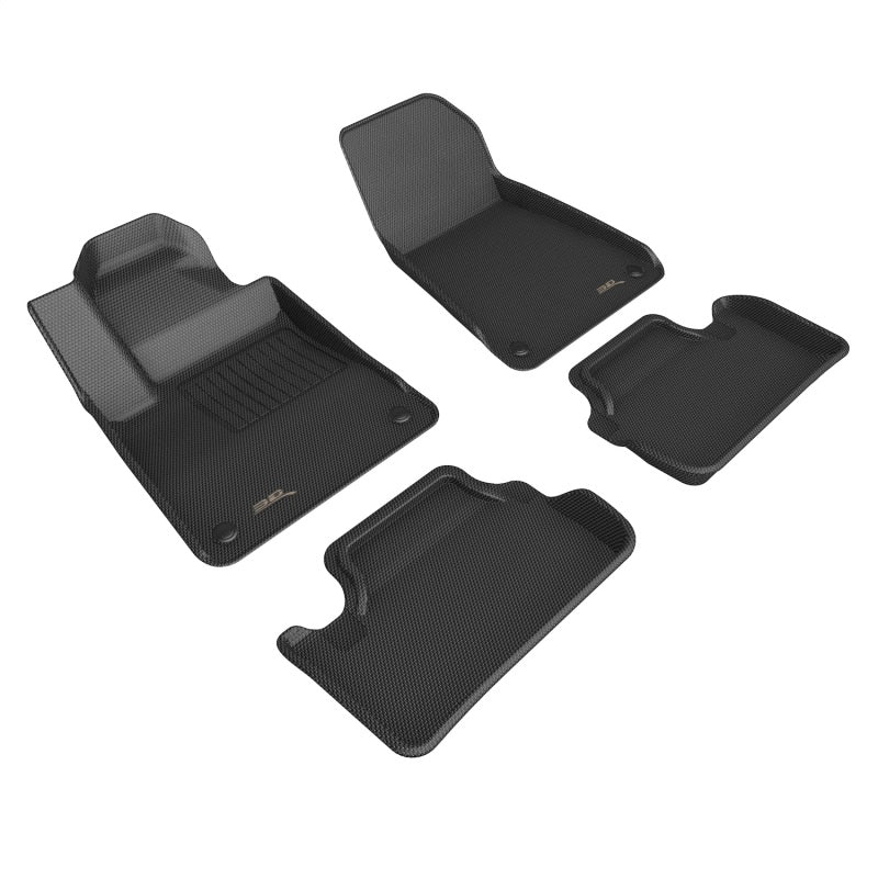 3D MAXpider KAGU Series All-Weather Floor Mats for Polestar 2 (2021-2024)