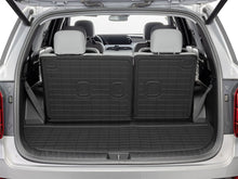 Load image into Gallery viewer, WeatherTech SeatBack Cargo Liner HP for 2020-2022 Hyundai Palisade, Behind 2nd Row, Black - Part 401730IM