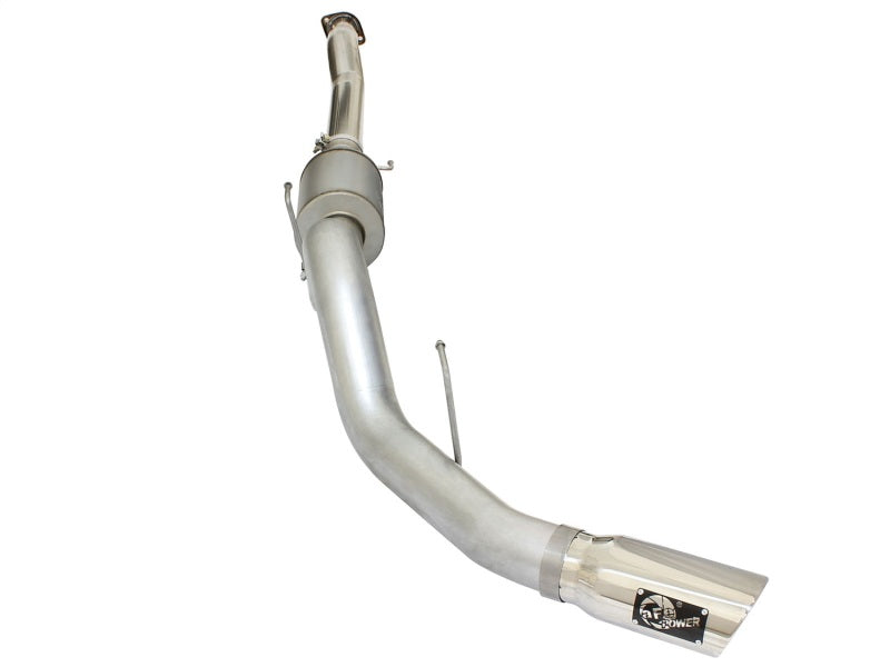 aFe Atlas 4-inch Cat-Back Exhaust System for Ford F-150 2015-2017 with Polished Tip and V6-2.7L/3.5L Engine