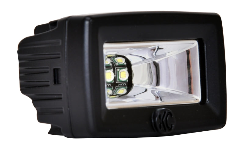 KC HiLiTES C-Series 2-inch C2 LED Area Flood Light - 20W, Black
