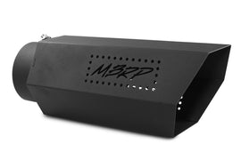 MBRP Universal Hex Exhaust Tip 5 Inch Inlet, 16 Inch Length, Black Coated - Part #mbrpT5167BLK