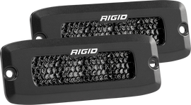 Rigid Industries SR-Q Series PRO Midnight Edition Spot LED Lights * Pair