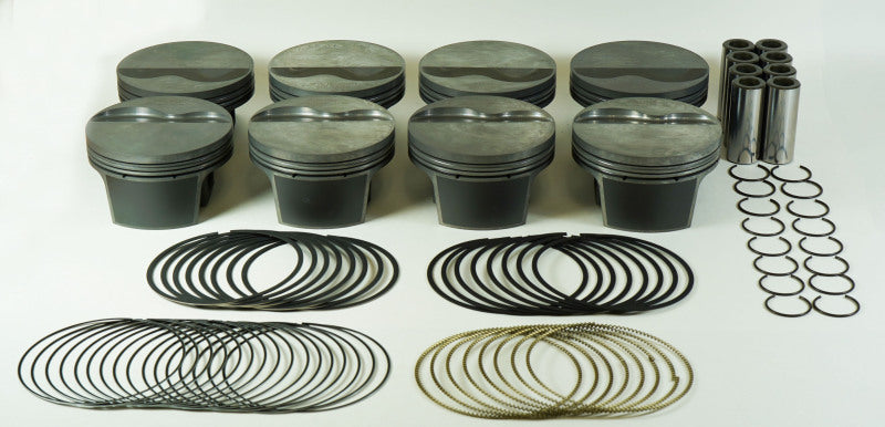 Mahle MS Piston Set for GM LS 347ci - 3.905 Inch Bore and 3.622 Inch Stroke