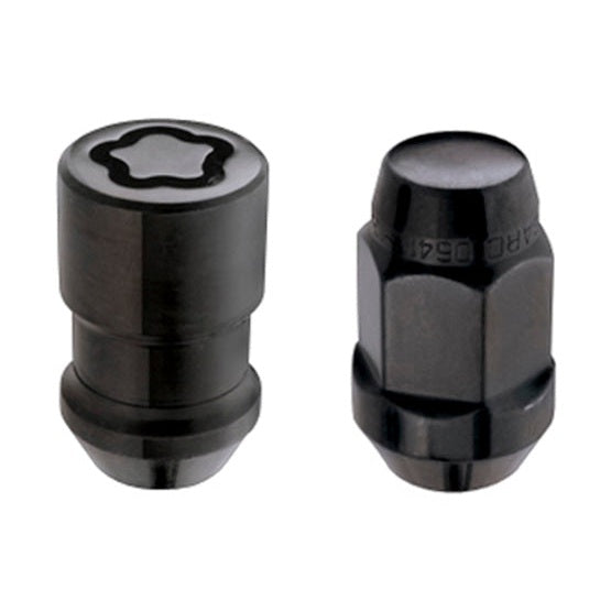 McGard Jeep Wrangler Install Kit (Part Number: mcg84563BK) - Black Bulge Cone Seat Wheel Hardware Set