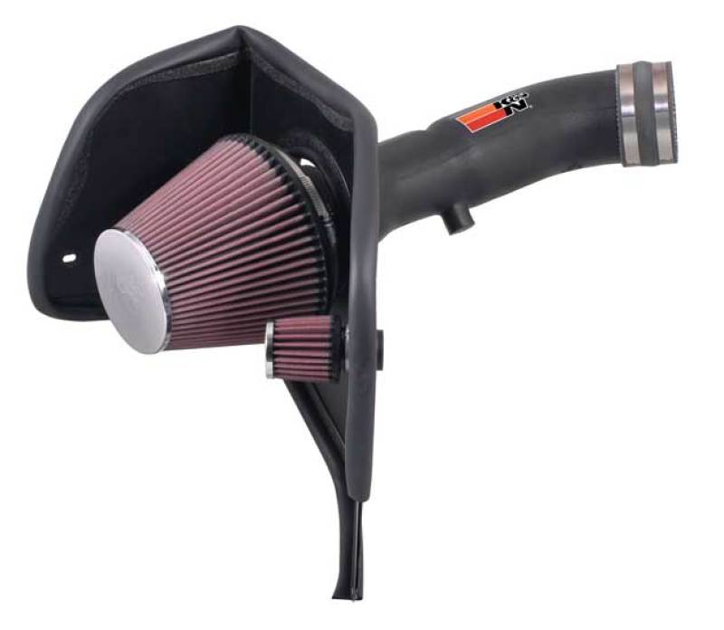 K&N Engineering Part 63-3065 High-Flow Cold Air Intake System for 2007-2009 GM Colorado, Hummer H3, and Canyon Models
