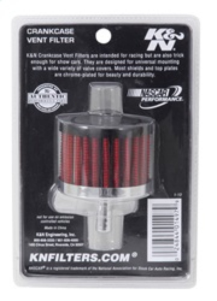 K&N Engineering Crankcase Vent Filter 62-1000 for Classic and Racing Applications