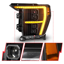 Load image into Gallery viewer, ANZO Z-Series Full LED Projection Headlights for Ford F-150 (2019-2023) Passenger Side - Factory Halogen Model