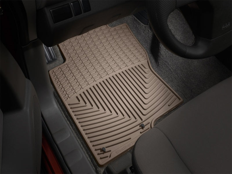WeatherTech W222TN All-Weather Front Floor Mats, Tan, for 1987-1995 Nissan Pathfinder