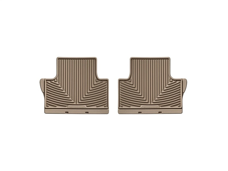 WeatherTech All-Weather Rear Floor Mats for Volvo S40, C30, and S80 * Tan