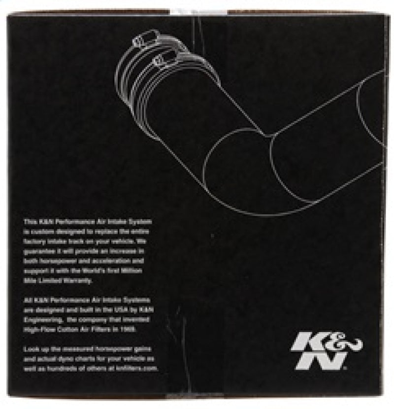 K&N Engineering 69-5322TS Typhoon Performance Air Intake System for Kia Forte and Hyundai Elantra
