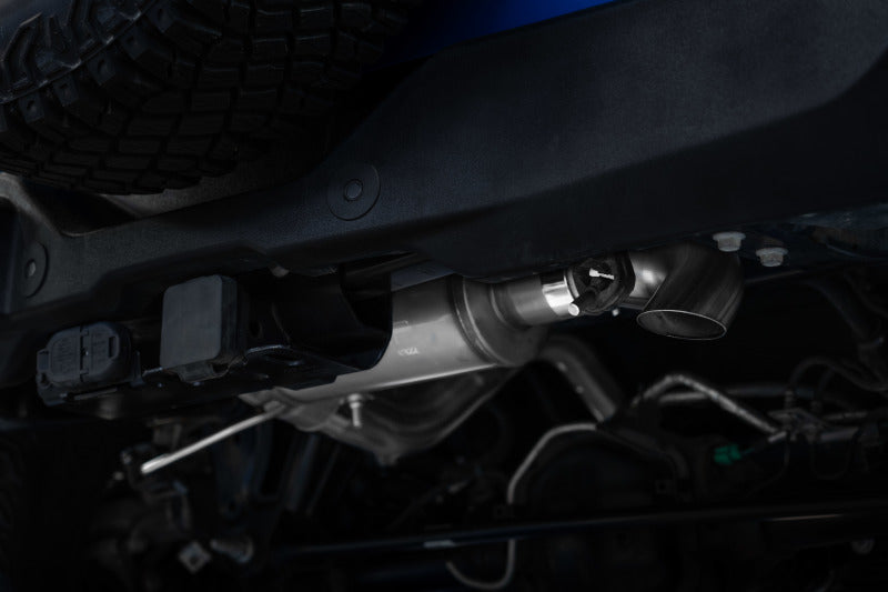 MBRP Armor Lite Series 2021-2023 Ford Bronco 2.3L/2.7L Aluminum Steel Cat-Back Exhaust System with High Clearance Rear Exit
