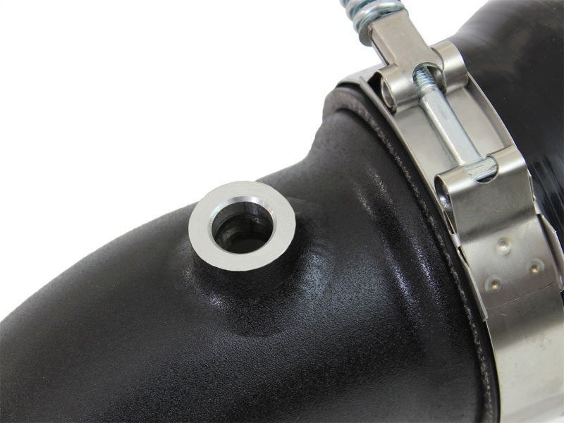 aFe BladeRunner Aluminum Hot and Cold Charge Pipe Kit for 2011-2013 Ford F-250 Super Duty Diesel Trucks V8-6.7L (Part Number: afe46-20144-B)