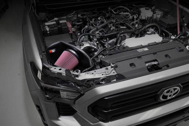 K&N Engineering 77 Series Cold Air Intake System for Toyota Tacoma 2.4L Turbo 2024