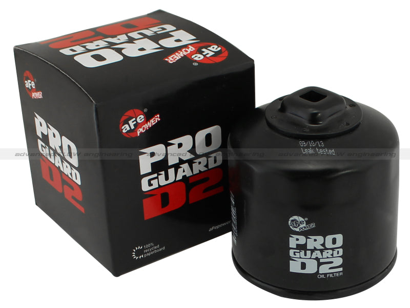 aFe ProGuard D2 Oil Filter for 2013 Scion FR-S and Subaru BRZ with 2.0L H4 Engine