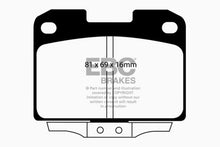 Load image into Gallery viewer, EBC Greenstuff 2000 Series Sport Rear Brake Pads for Dodge Stealth (1994-1996)