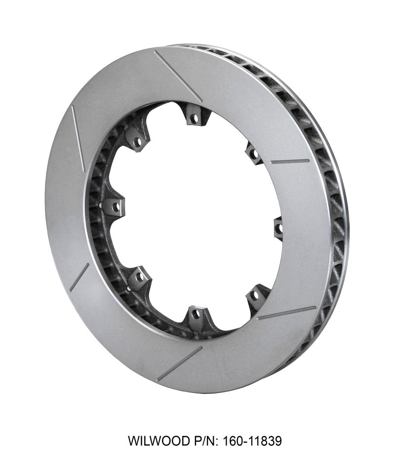 Wilwood GT 48 Curved Vane Spec-37 Rotor * 12.19 inch Diameter, 1.25 inch Thickness, 8-Lug Pattern