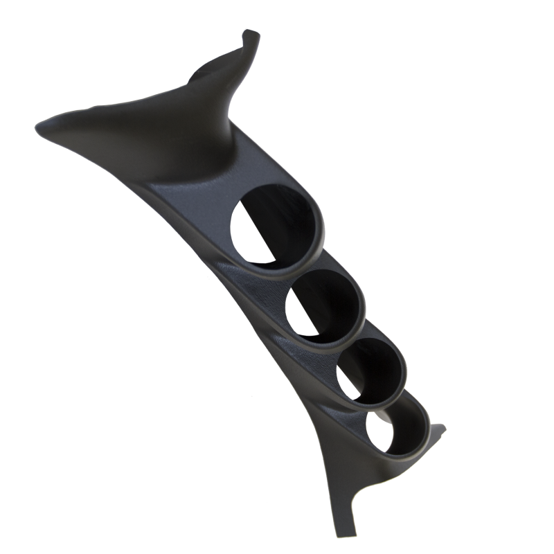 AutoMeter 99-07 Ford Super Duty Black 2-1/16 Inch Quad Pillar Gauge Pod (Part #ATM17308)