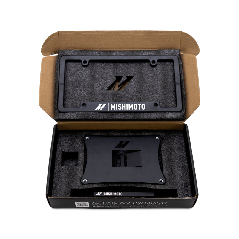Mishimoto 2017-2021 Honda Civic License Plate Relocation Kit – Aluminum Front Plate Mount