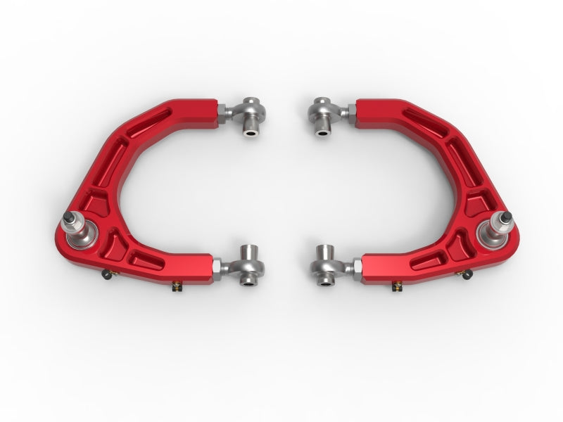 aFe Control Billet Uniball Upper Control Arm Kit for Toyota Tundra 2022-2023, Red Anodized Aluminum, Part #afe460-72T005-R