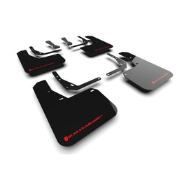 Rally Armor 24-25 Hyundai Kona N Line Black UR Mud Flap with Red Logo