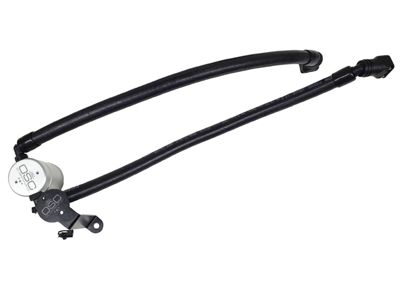 J&L JLT3052P-C 3.0 Oil Separator, Passenger Side, Clear Anodized for Ford Explorer and Lincoln Aviator 3.0L EcoBoost