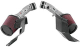 K&N Engineering 69-7082TS Dual Silver Typhoon Short Ram Intakes for 2007-2008 Infiniti G35