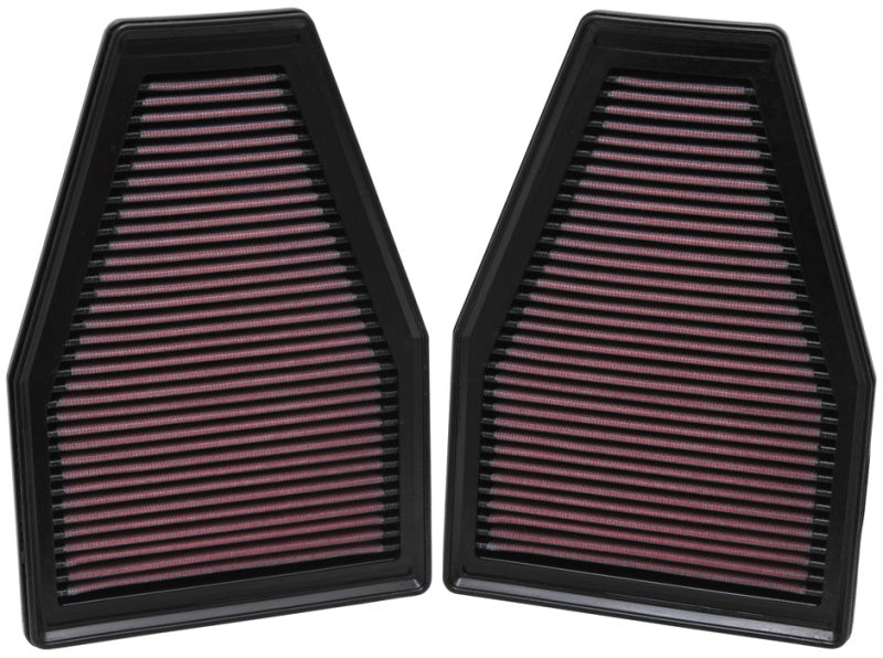 K&N Engineering Replacement Air Filter for 2013-2015 Porsche 911 3.4L-3.8L - Part KN-33-2484