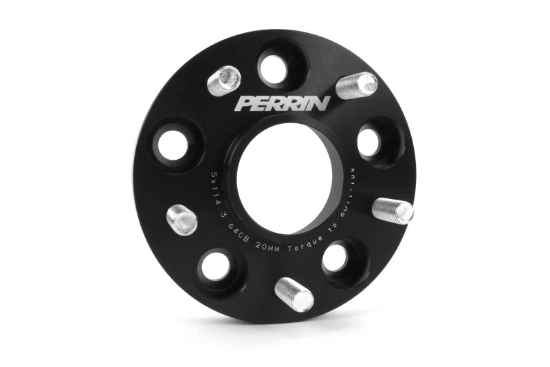 Perrin Performance 64.1mm 5x114.3 Wheel Spacers for Honda Civic Si and Acura Integra, 20mm Thickness - Pair