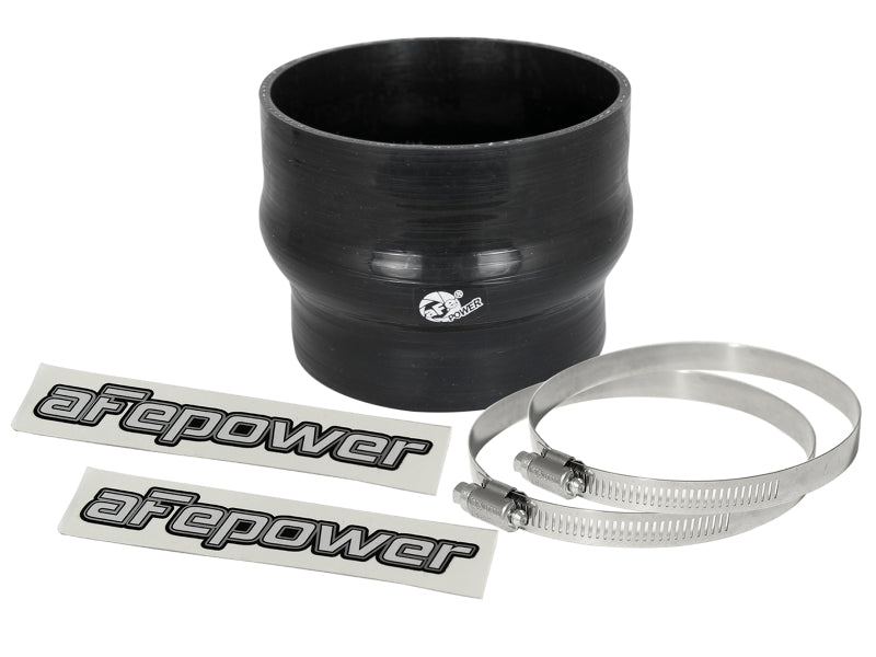 aFe Magnum FORCE CAI Silicone Coupling Kit (4 inch to 3.5 inch) Straight Reducer - Black