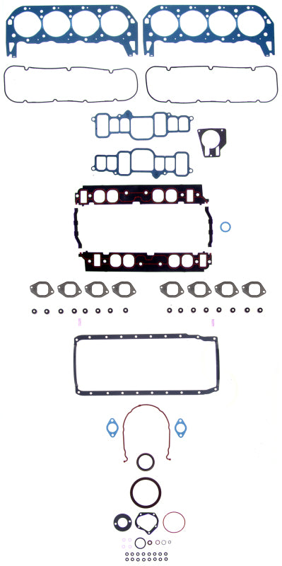 Fel-Pro Chevrolet K3500 260-1932 Engine Gasket Set for Chevrolet C2500 Models