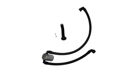 J&L JLT3091P-C Oil Separator 3.0 PCV Side for 2024-2026 Ford Mustang 5.0L, Clear Anodized
