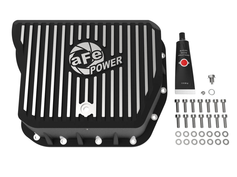 aFe Power Pro Series Deep Transmission Pan for Dodge Diesel Trucks 94-07 L6-5.9L (Part #AFE46-70052)