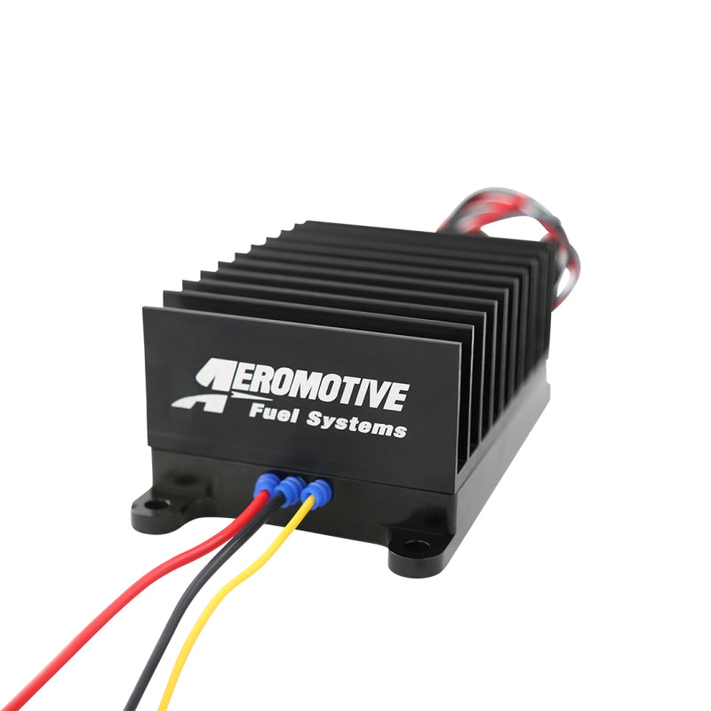 Aeromotive Brushless Spur Gear In-Tank Fuel Pump with TVS Controller - 7 GPM, 90 Degree Fitting, Part #aer19004