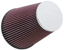 Load image into Gallery viewer, K&amp;N Engineering Universal Chrome Air Filter * 6 inch Flanged / 7.5 inch Base / 4.5 inch Top / 9 inch Height for Chevrolet and GMC SUVs