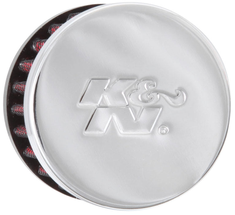 K&N Engineering 62-1340 Crankcase Vent Filter * Clamp-On Design for Classic & Racing Applications