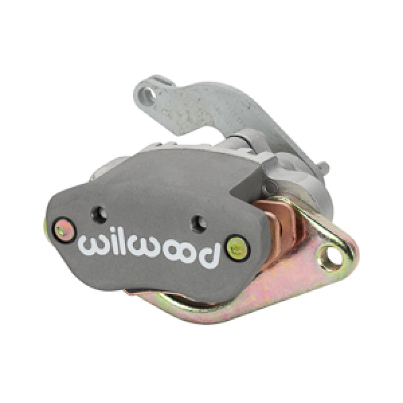 Wilwood LH MC4 Mechanical Parking Brake Caliper with 4.75-inch Bracket and Ty3 Hard Ano Finish