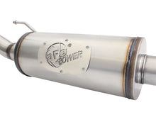 Load image into Gallery viewer, aFe MACHForce XP 2-1/2 Inch Stainless Steel Cat-Back Exhaust System for Jeep Wrangler (JK) 2007-2017 with V6-3.6L/3.8L Engine