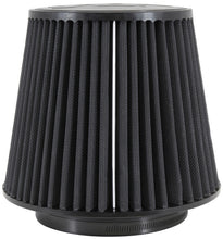 Load image into Gallery viewer, K&amp;N Engineering Universal Rubber Round Tapered Air Filter - 6 Inch Flange ID, 9 Inch Base OD, 6.625 Inch Top OD, 7.5 Inch Height - Part Number KNNRU-5177HBK