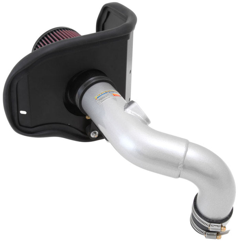K&N Engineering 69-4524TS Silver Typhoon Cold Air Intake System for 2012-2015 Chevrolet Sonic 1.4L