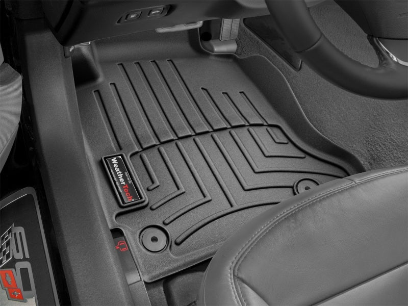 WeatherTech DigitalFit Front FloorLiner for 2012-2013 Chevrolet Corvette in Black