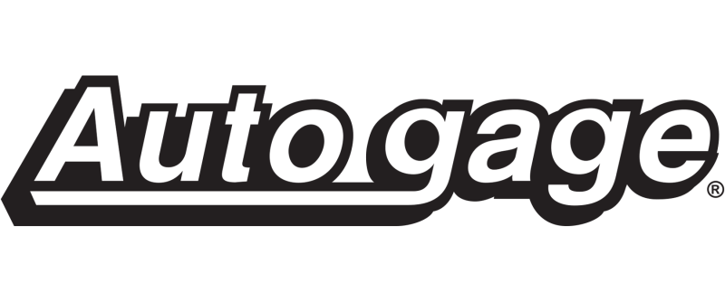 AutoMeter AutoGage Two-Gauge Console 52.4mm Mechanical Oil Pressure and Water Temperature - Black